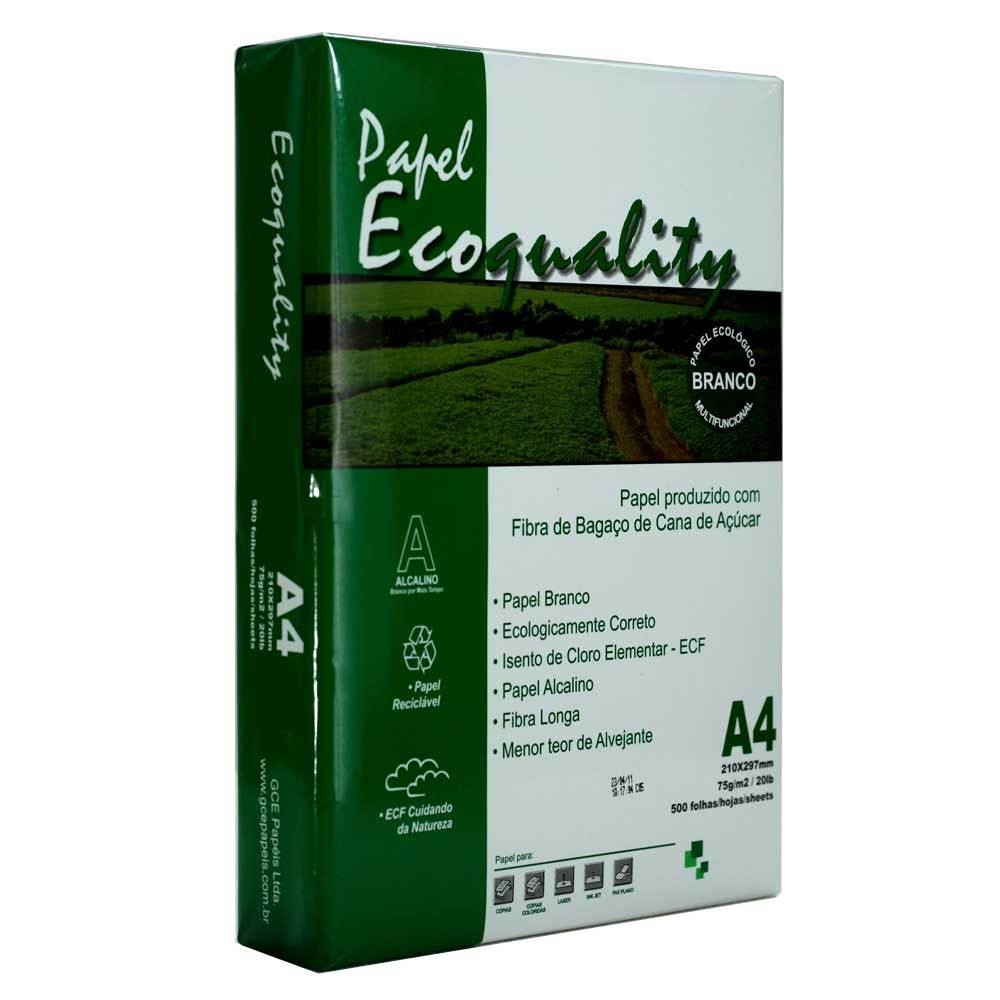 Papel Sulfite A4 Ecoquality 500 Folhas