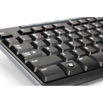 Kit Teclado+Mouse Sem Fio Logitech MK260 USB Preto