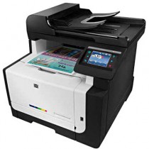 Impressora HP Laser Color Multifuncional CM1415FNW Com Entrada de Rede RJ45