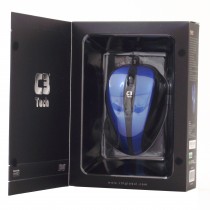 Mouse USB Gamer C3Tech THEMIS 5600 DPI, 7 Botões, Optico, Preto e Azul
