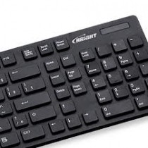 Combo Teclado e Mouse Slim S/ Fio Slim Bright 0055