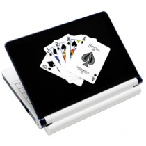 Skin para Notebooks Bright Cartas Notebooks Até 17" Com Linha Guia