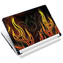 Skin para Notebooks Bright Fogo Notebooks Até 17" Com Linha Guia