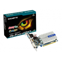 Placa de Video Gigabyte GT210 1GB DDR3 64Bits GV-N210SL PCI-Express