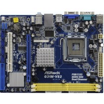 Placa Mãe Asrock G31M-VS2 Socket 775 Com Video, Som e Rede Onboard