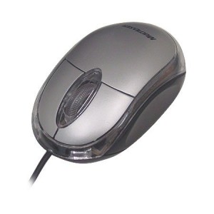 Mouse USB Óptico Multilaser Classic MO006 Prata 3 Botões