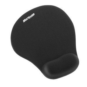 Mouse Pad Apoio Gel Preto Multilaser Ac021